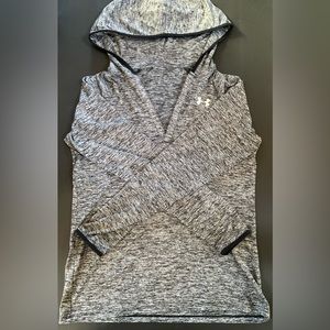 Under Armour women’s hoodie long sleeve active tip grey size‎ M